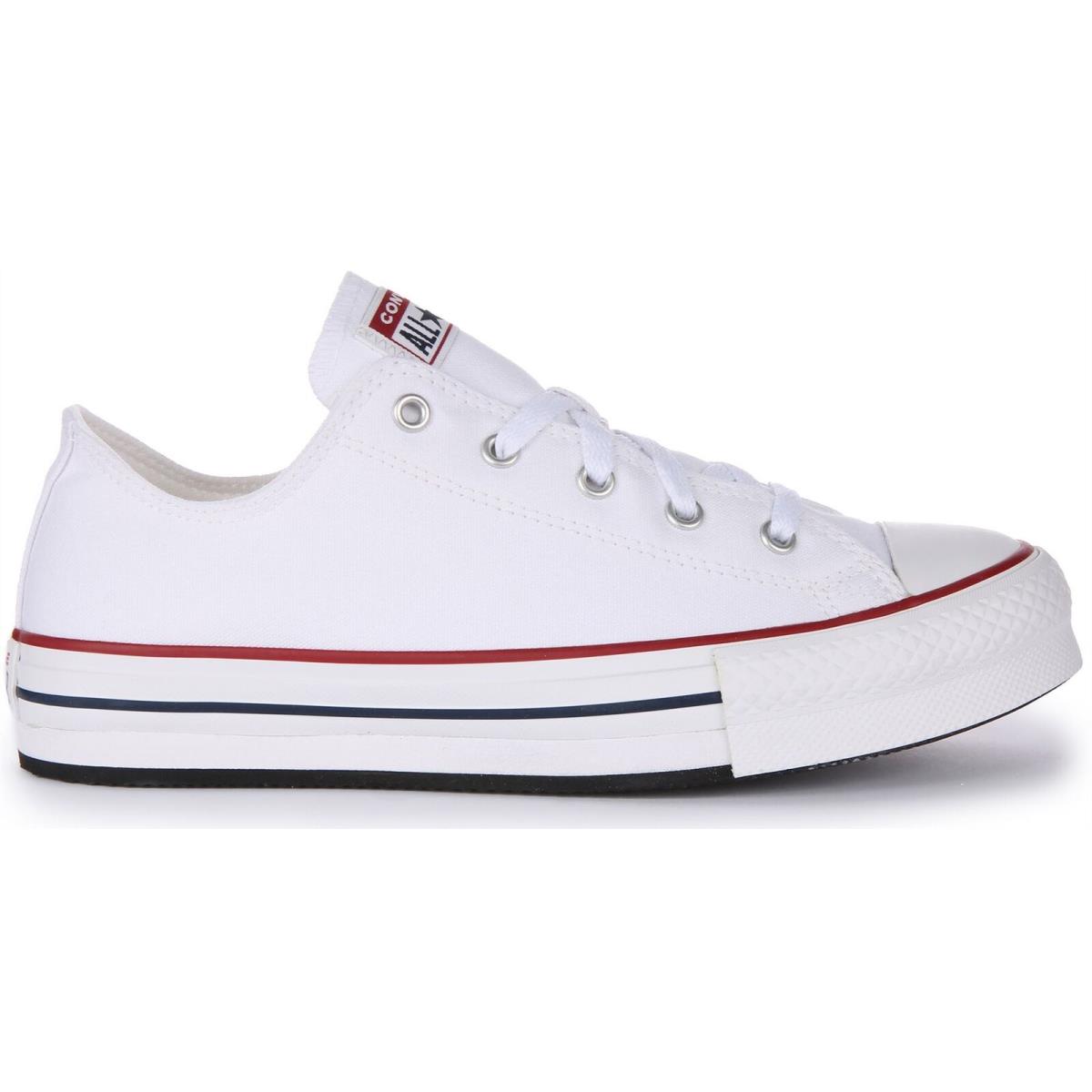 Converse 3J256C All Star Classic Low Timeless Boys Kids White US 6 - 13