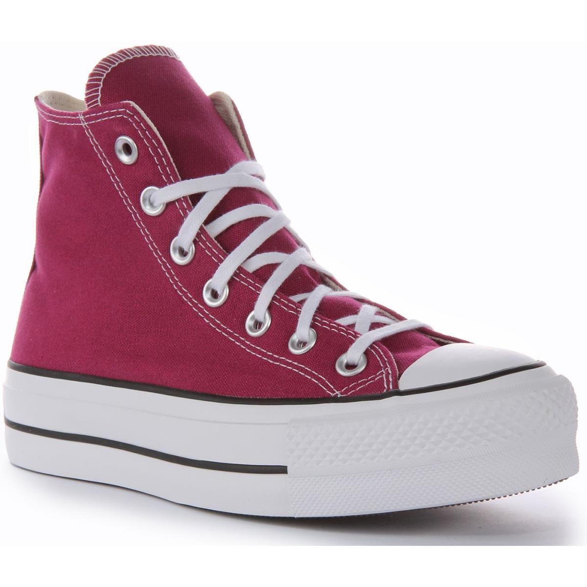 Converse A05471C All Star Lift Canvas Platform Maroon Women Sneaker US 5 - 11