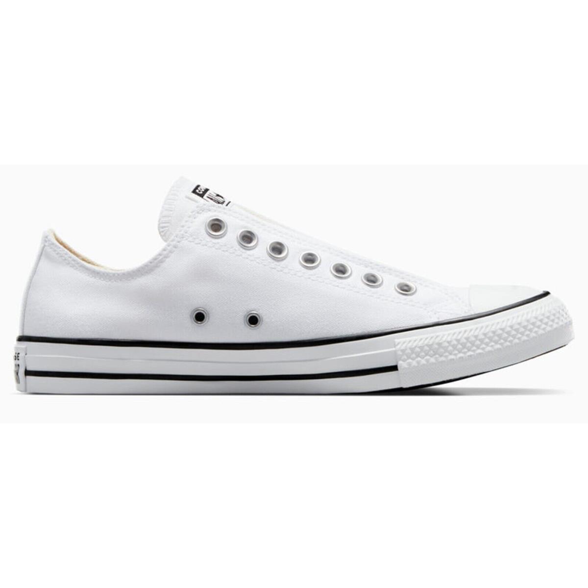 Converse Men`s Chuck Taylor All Star Slip On Ortholite Insole Limited Edition White