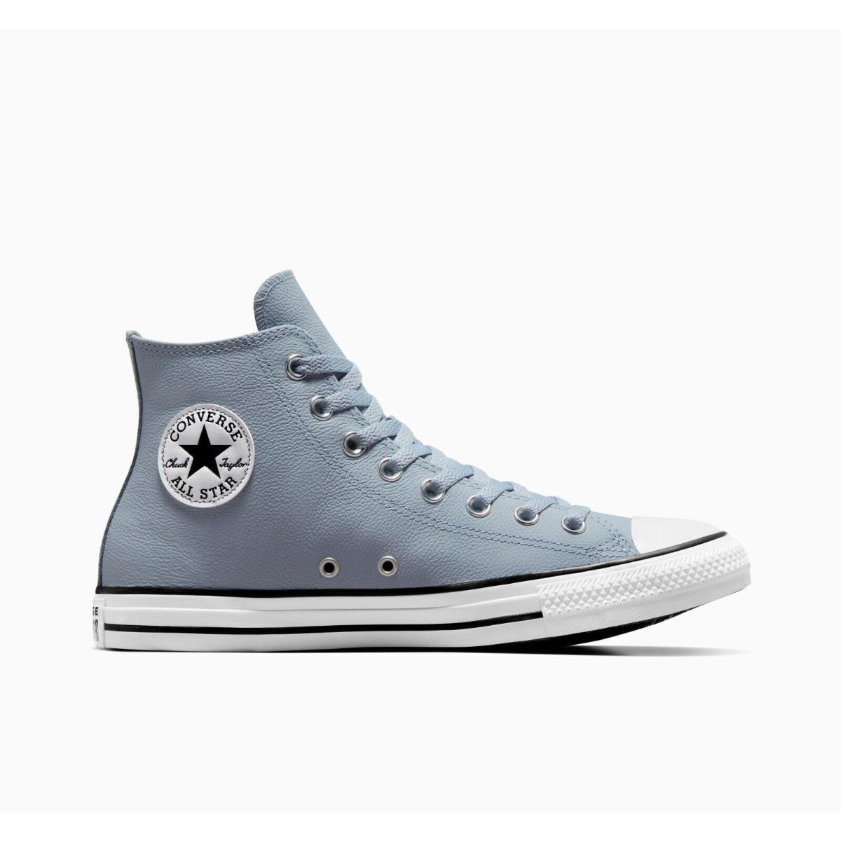 Converse Men`s Chuck Taylor All Star Luxe Leather Hi Top Sneaker Foam Insole Blu