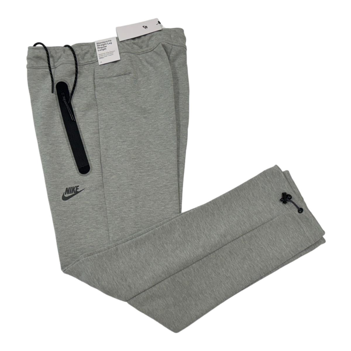 Nike Men`s Nsw Tch Flc Pant Dark Grey/heather Black DQ4312-063