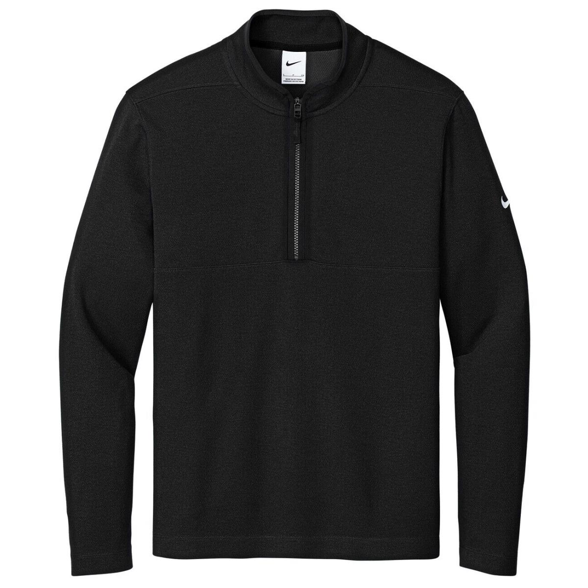 Nike Mid-weight 1/2 Zip Pullover /coverup Contrast Details Breathable XS-4XL