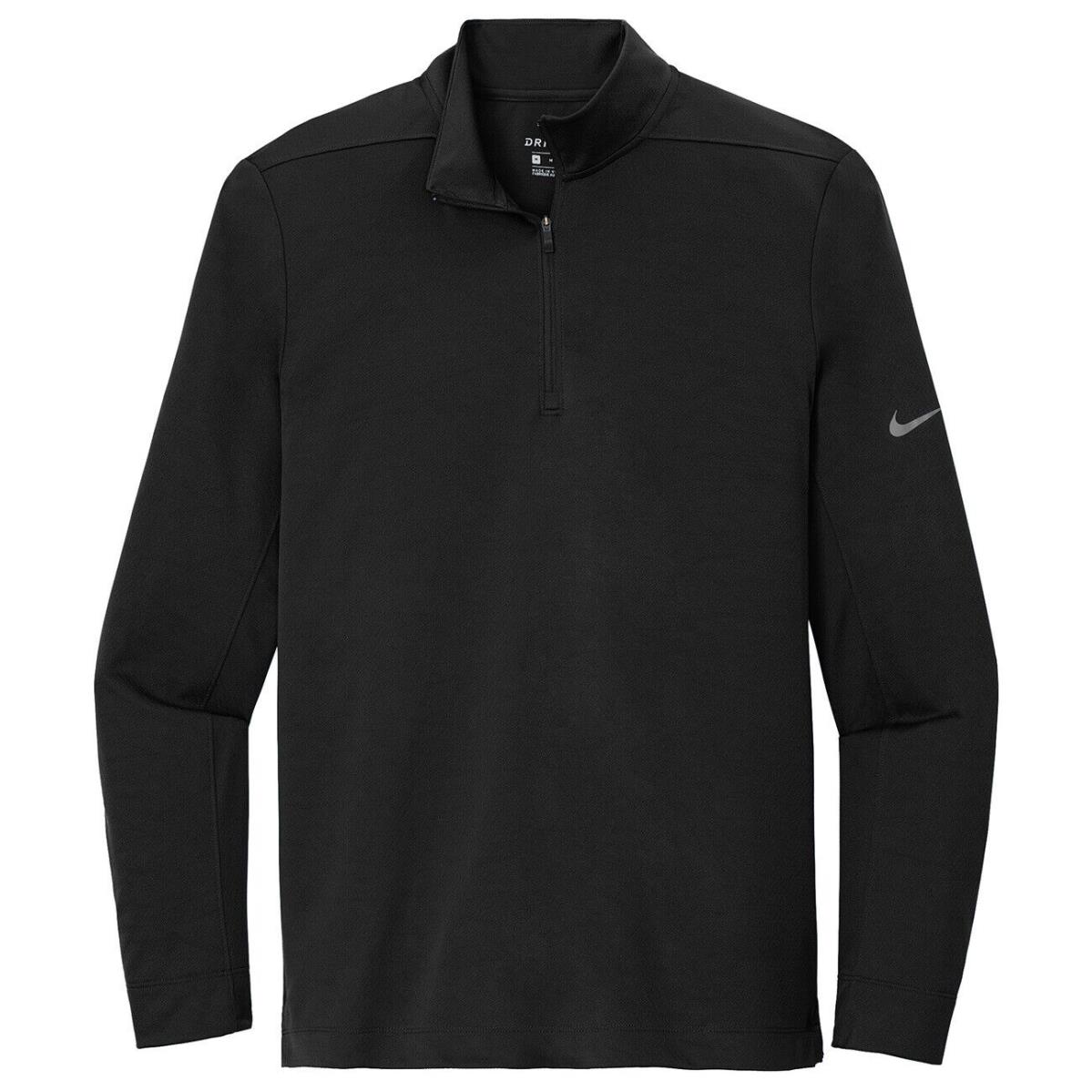 Men Nike Dri-fit 1/2 Zip Pullover Lightweight Side Vents Cadet Collar XS-4XL S