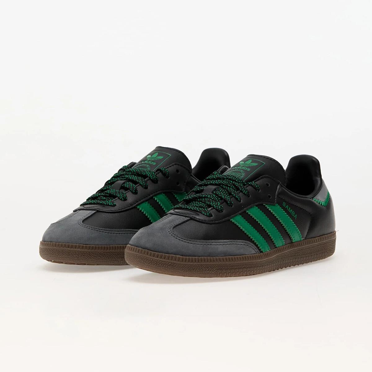 W Adidas Originals Samba OG Black Green IE6520 Wmns Casual Shoes Sneakers