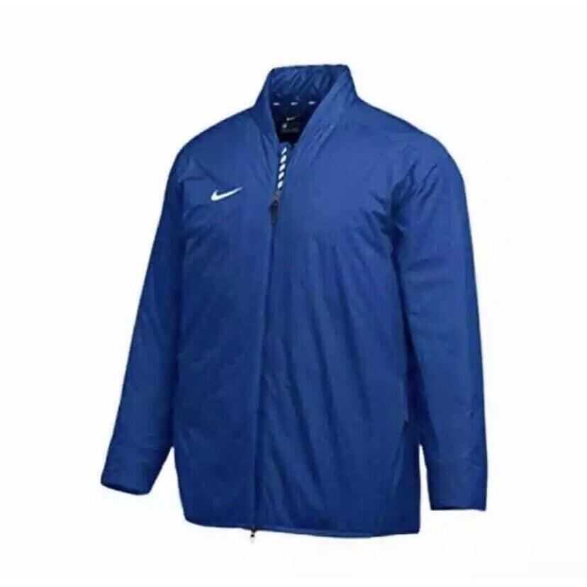 Nike Men`s Baseball Team Bomber Down Full Zip Jacket Assorted Sizes AA9776 493 - Blue