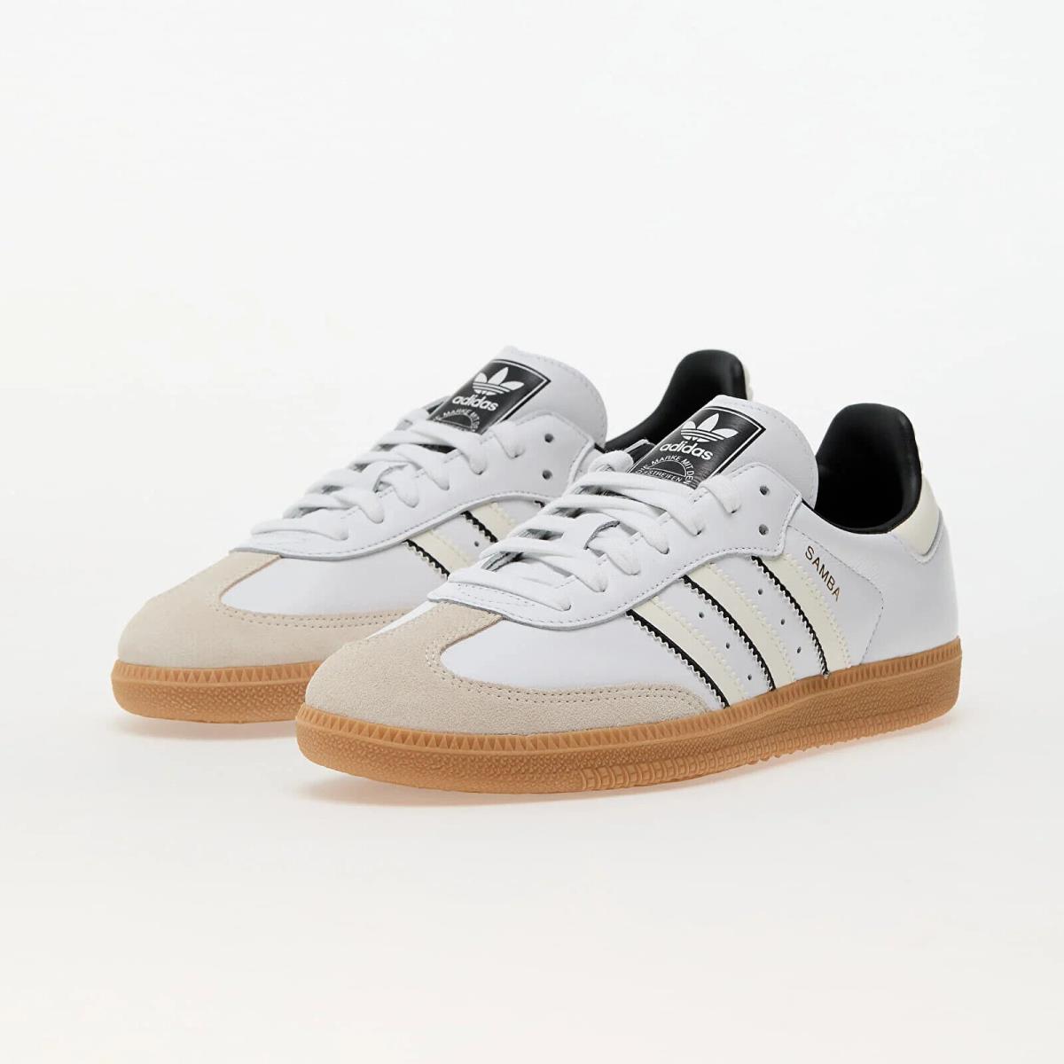 Adidas Originals Samba OG Off White Core Black ID1480 Casual Mens Shoes Sneakers