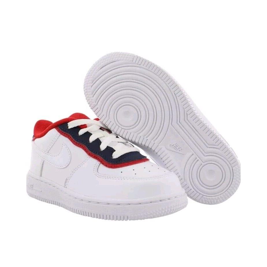 Air force 1 low double layer white obsidian red online