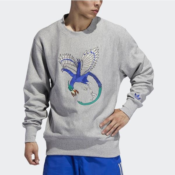 Adidas Alltimers Top Phoenix 90`s Men Sweatshirt Gray EC8683