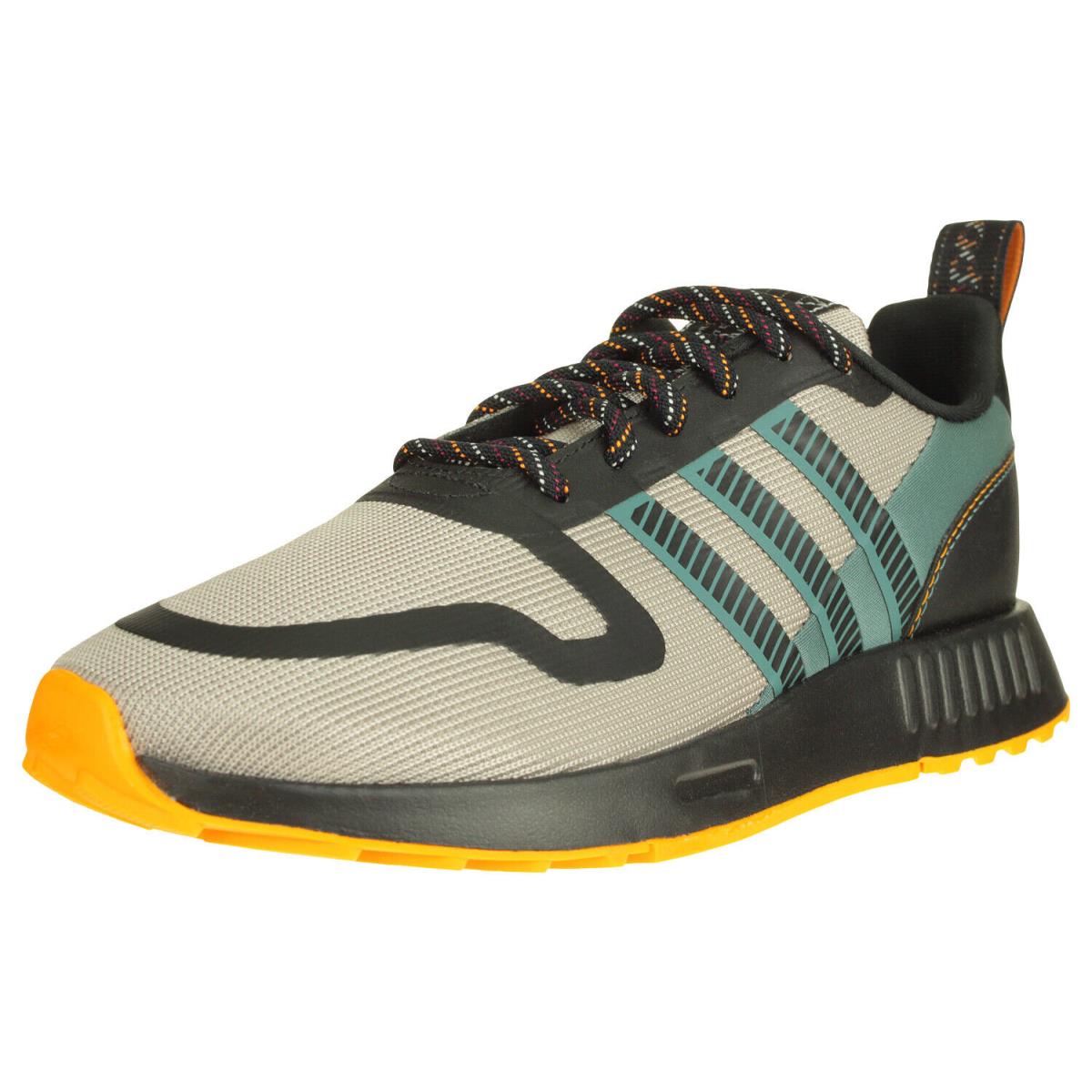 Adidas Originals Men`s Multix Shoes Light Brown/hazy Emerald/orange Rush - Light Brown/Hazy Emerald/Orange Rush