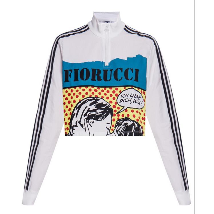 Fiorucci x Adidas Women Cropped Jacket White FL4154