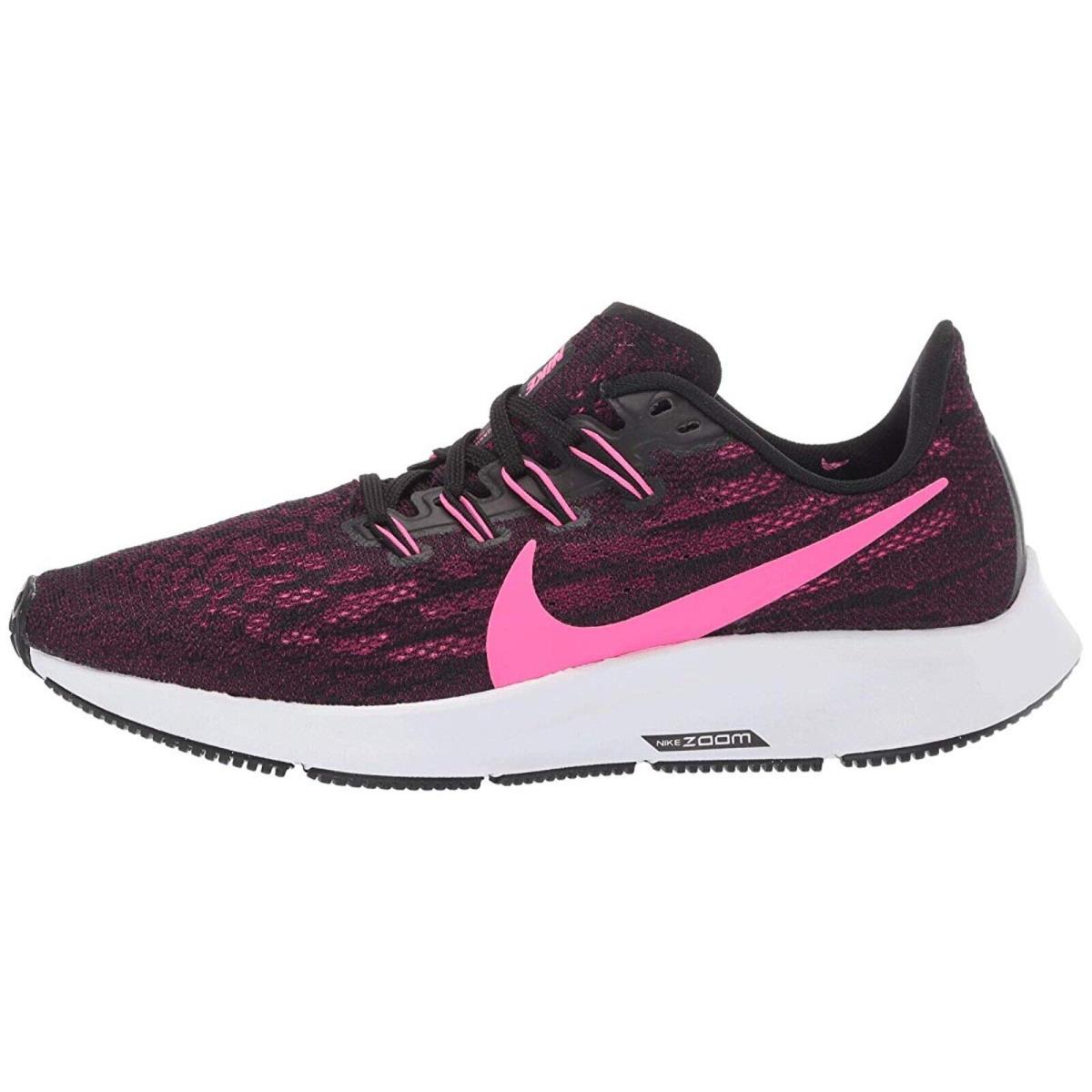 W Nike Air Zoom Pegasus 36 - Black/Pink Blast-True Berry