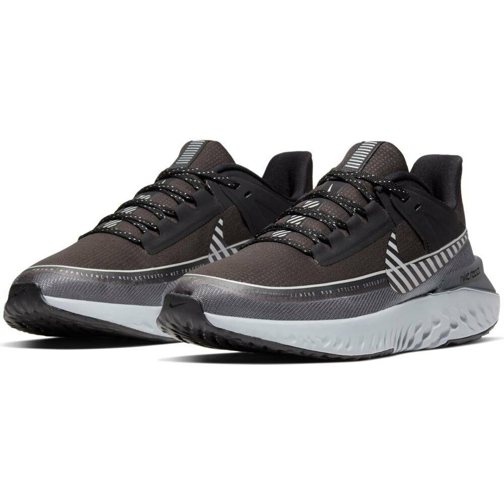 Nike Legend React 2 Shield - Black/Reflect Silver-Dark Grey