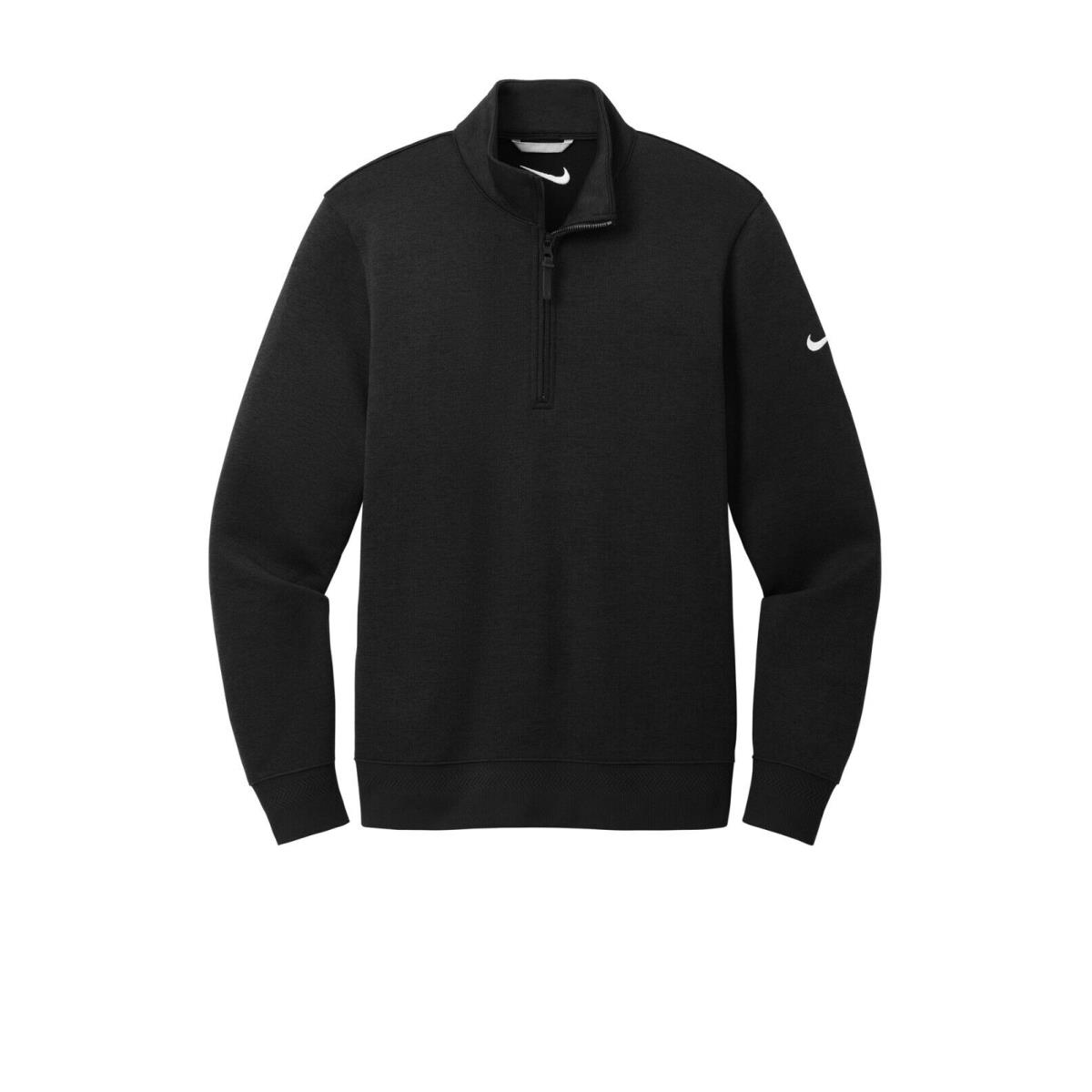 Nike Mid-weight Dri-fit 1/2 Zip Pullover Cover UP Eco-friendly XS-4XL - Black, s: Black, Blue, Grey, Navy, Gray