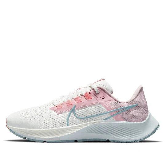 Wmns Nike Air Zoom Pegasus 38 White Pink Glaze Ocean CW7358-103 Women`s 6.5-9.5 - White