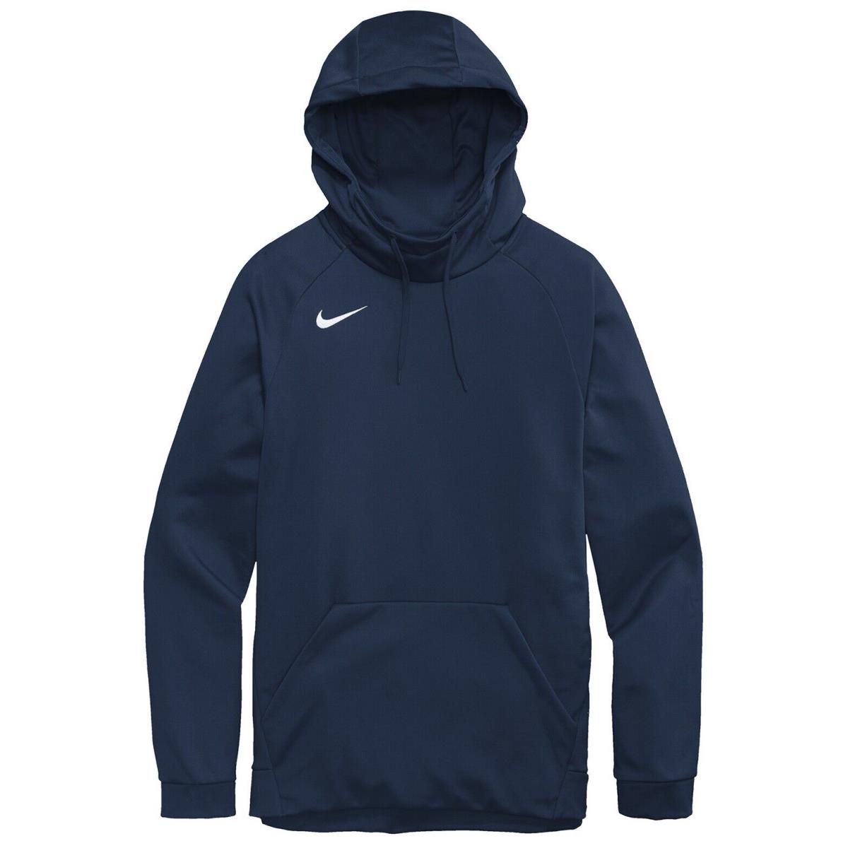 Men`s Nike Dri Fit / Therma-fit Fleece Pullover Hoodie Breaths Pocket S-4XL M, Medium