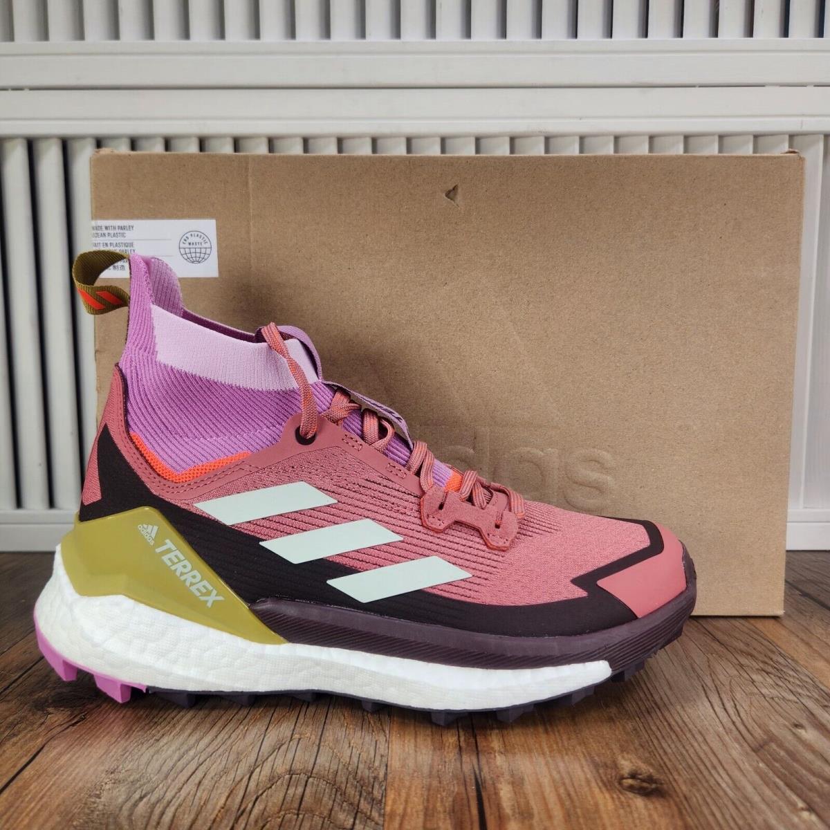 Adidas Terrex Free Hiker 2 GZ0685 Womens 7.5 Pink Trail Hiking Sneaker Shoes - Pink