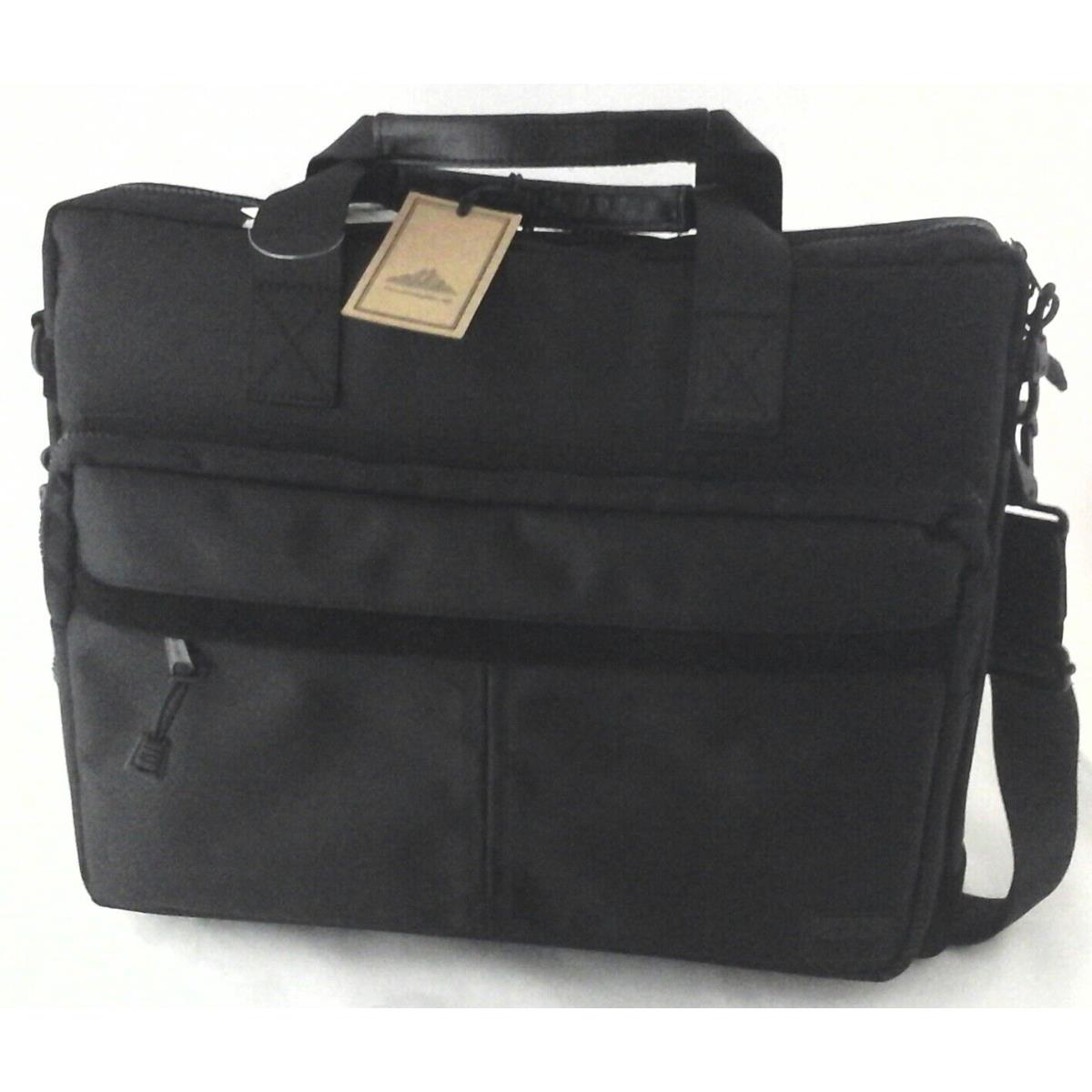 Computer/laptop Bag Steve Madden Barrett Avenue Black Nylon MM-710B