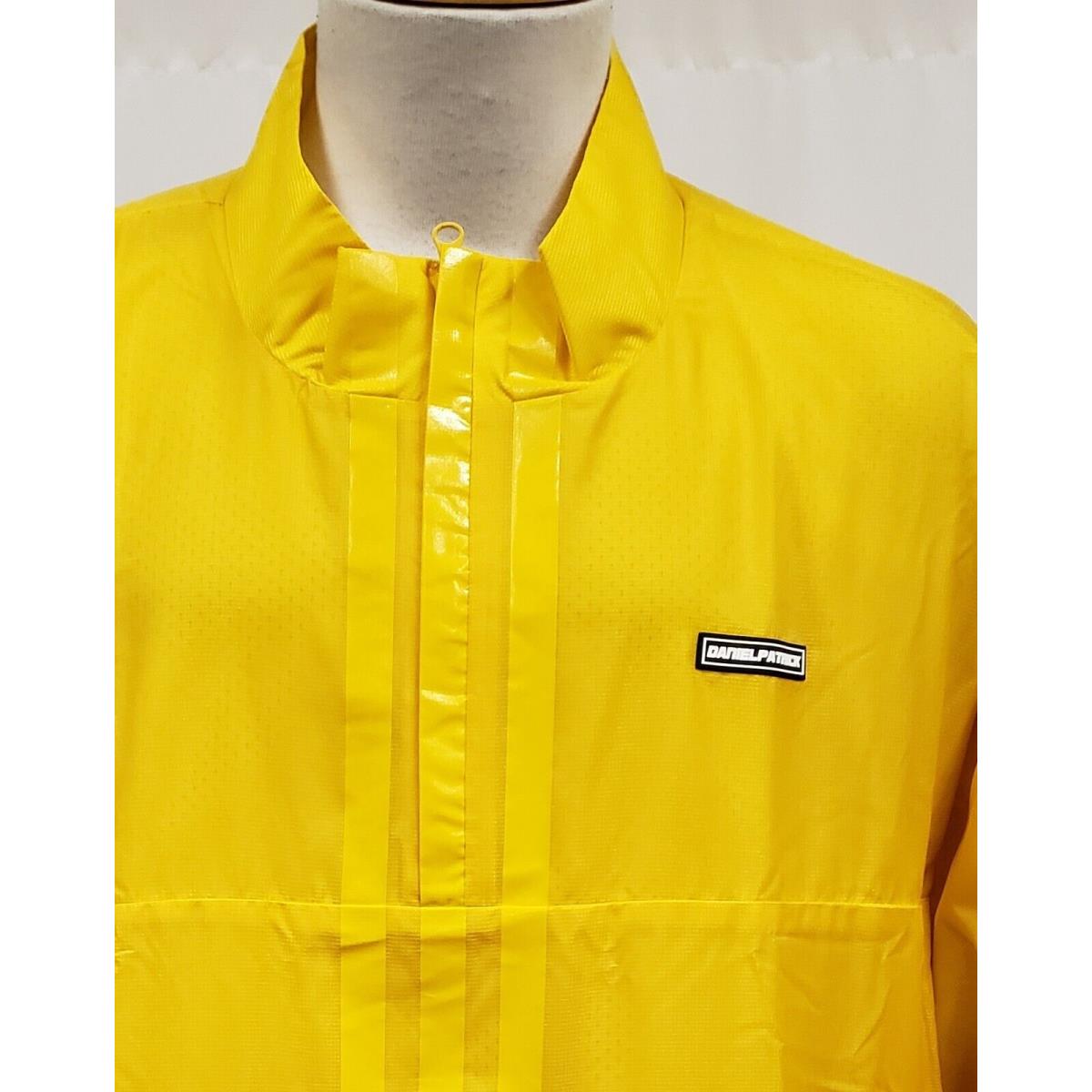 Adidas Men`s Daniel Patrick Anorak Yellow Basketball Jacket 2XL