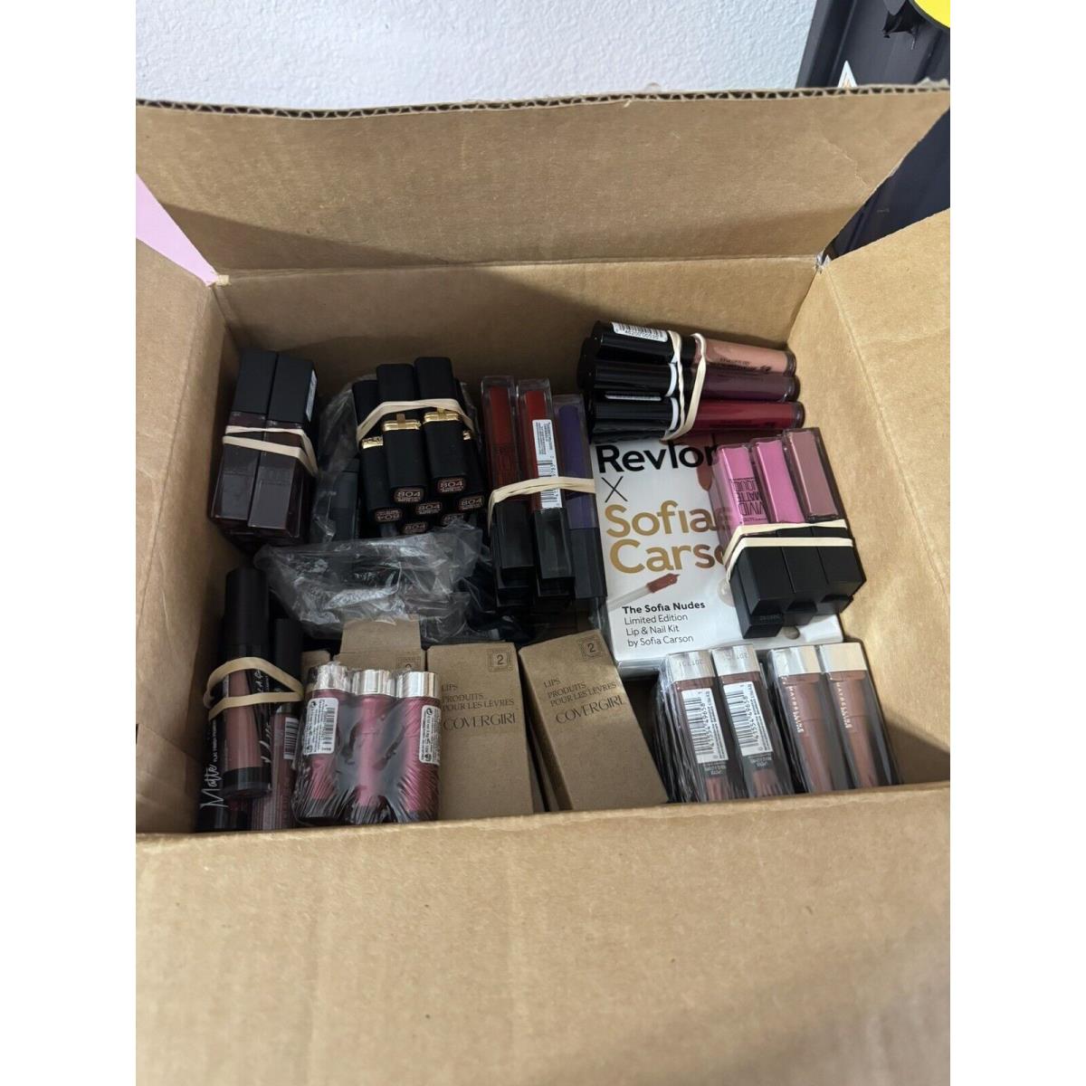 La Girl Loreal Paris Cover Girl and Others 61 Items Makeup Reseller Box