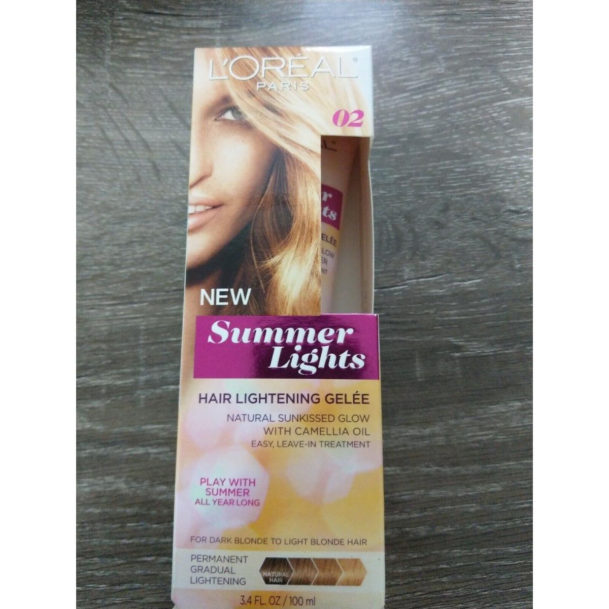 Loreal Paris Summer Lights Hair Lightening Gelee Light to Dark Blonde