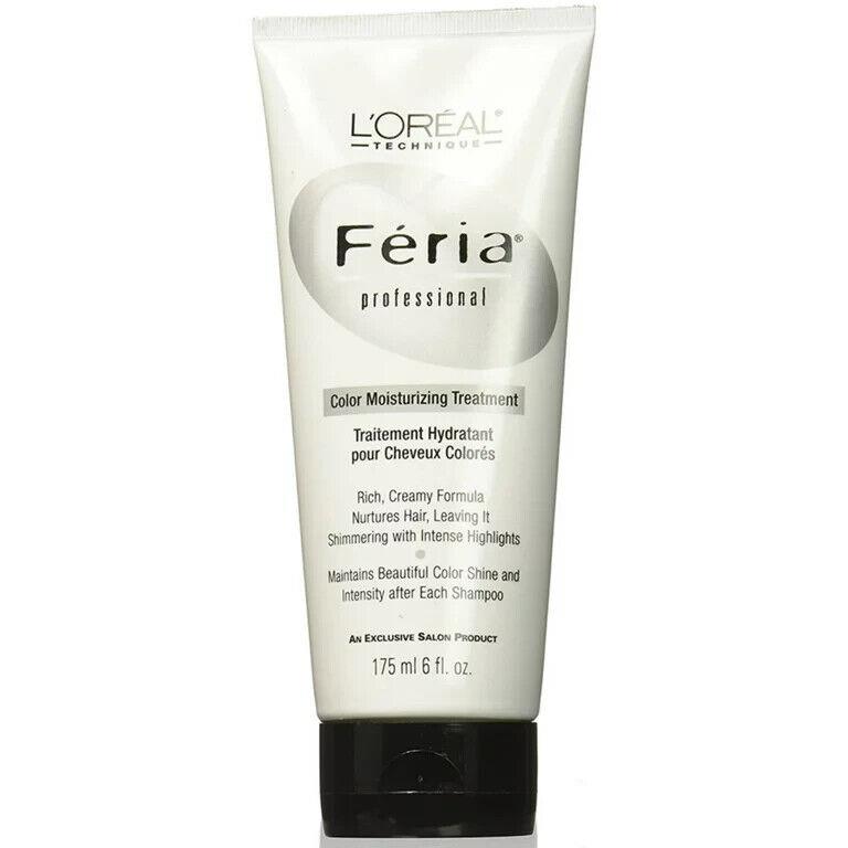 L`oreal Feria Professional Color Moisturizing Treatment 6 Oz