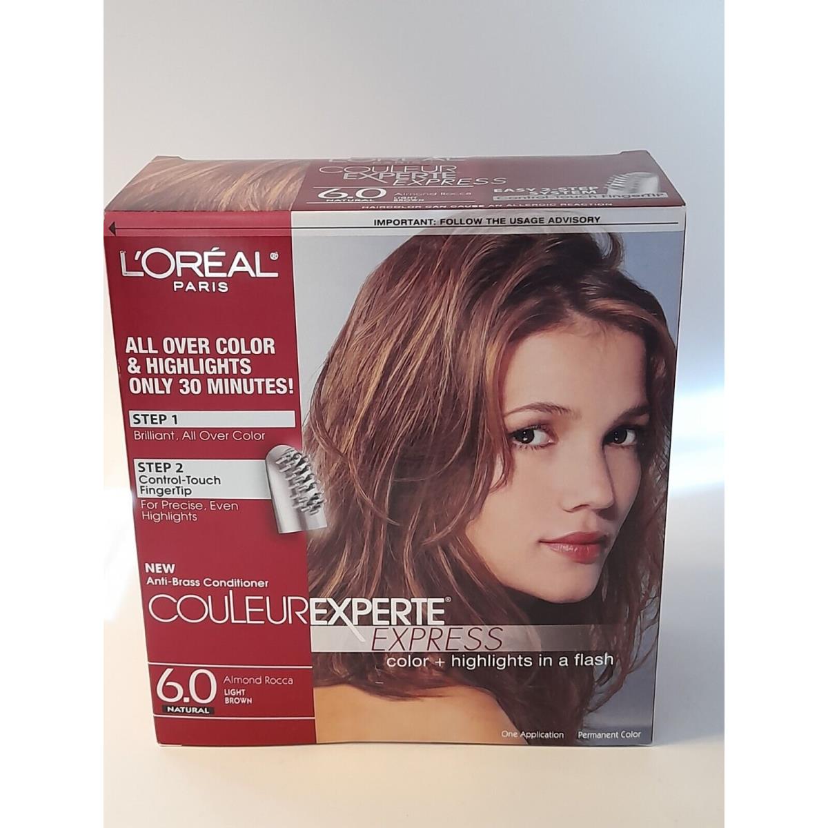 L`oreal Couleur Experte Express 6.0 Almond Rocca Light Brown