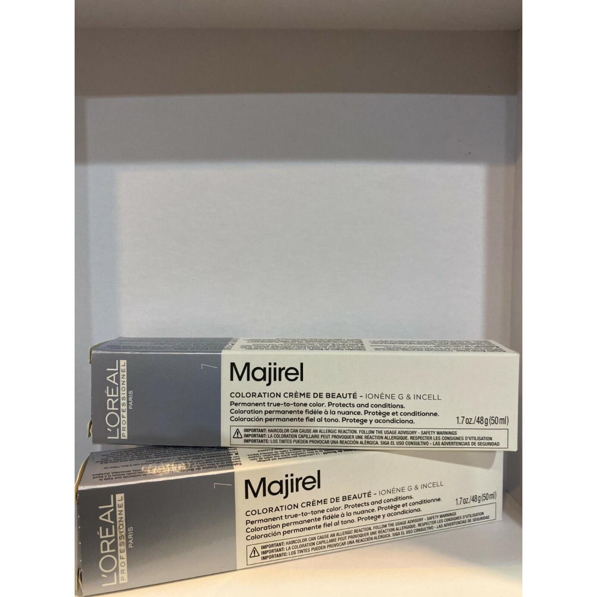 2 X L`oreal Professionnel Majirel Permanent Creme Color Ionene G Incell 6/ 6N