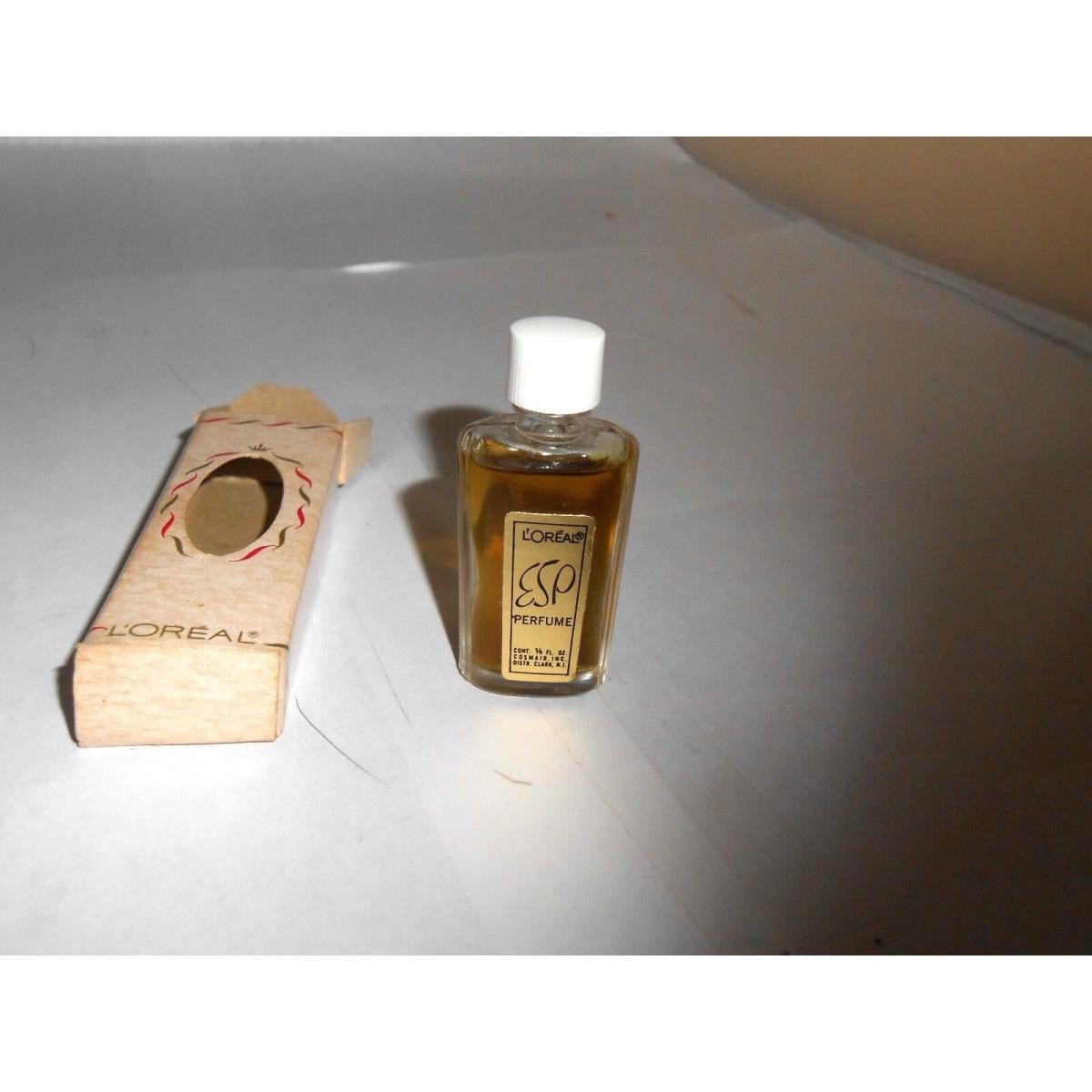 Vintage Rare L`oreal OF Paris Esp Splash Perfume 1/8 Oz. Full