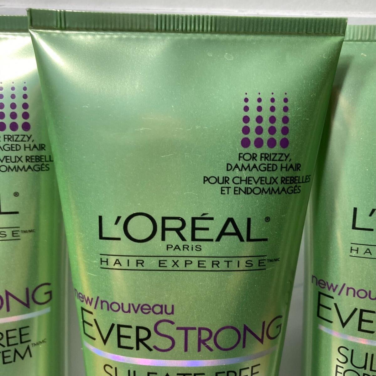 L`oreal Ever Strong Reconstruct Conditioner 6 Bottles Sulfate Free