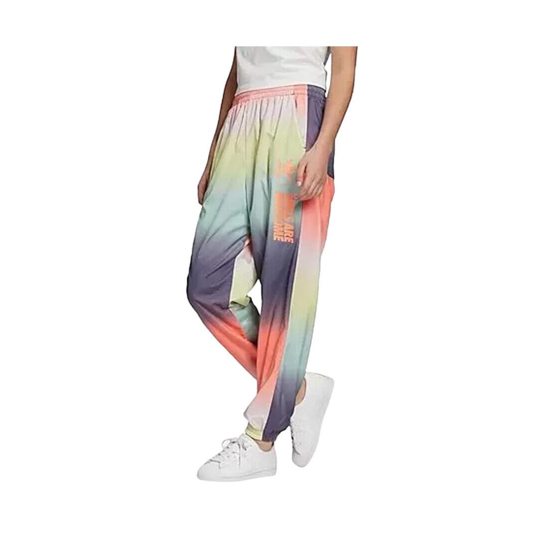 Adidas Originals Tie-dye Are Awesome Jogger Womens Active Pants Size L Color: