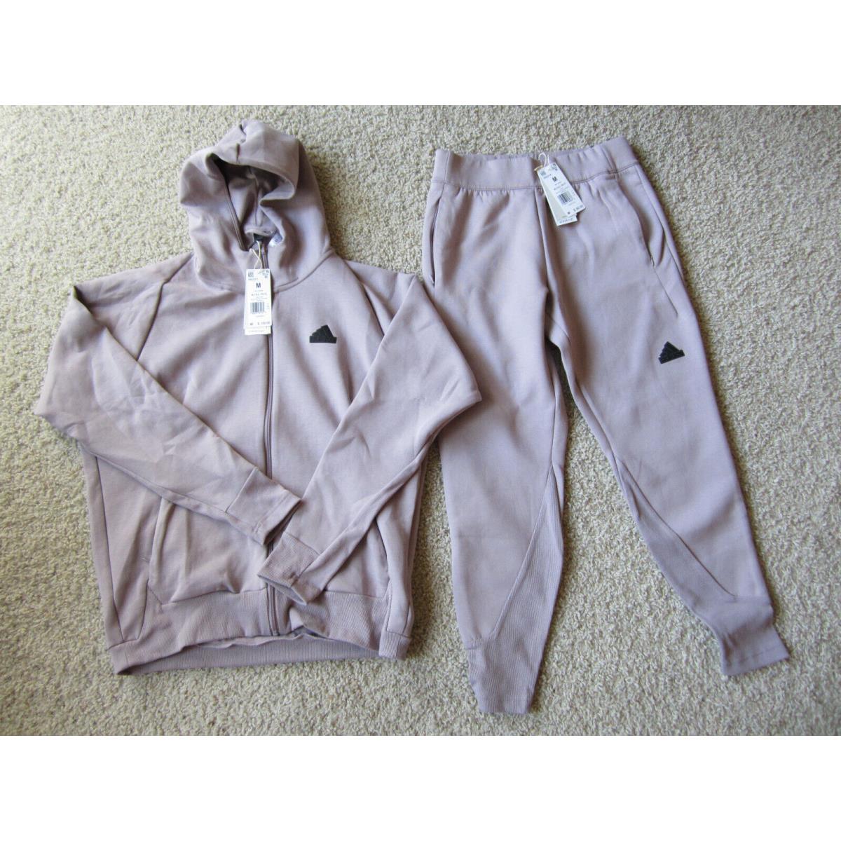 Adidas Men`s Hoodie and Sweat Pants - Size Medium - W/tags