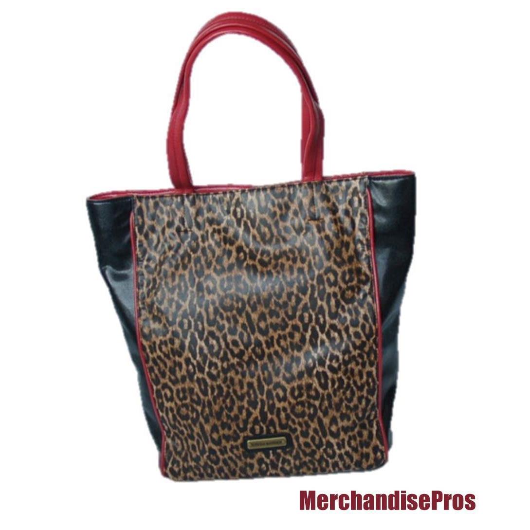 Steve Madden `leopard Tote` Shoulder Bag Purse Handbag Lightweight