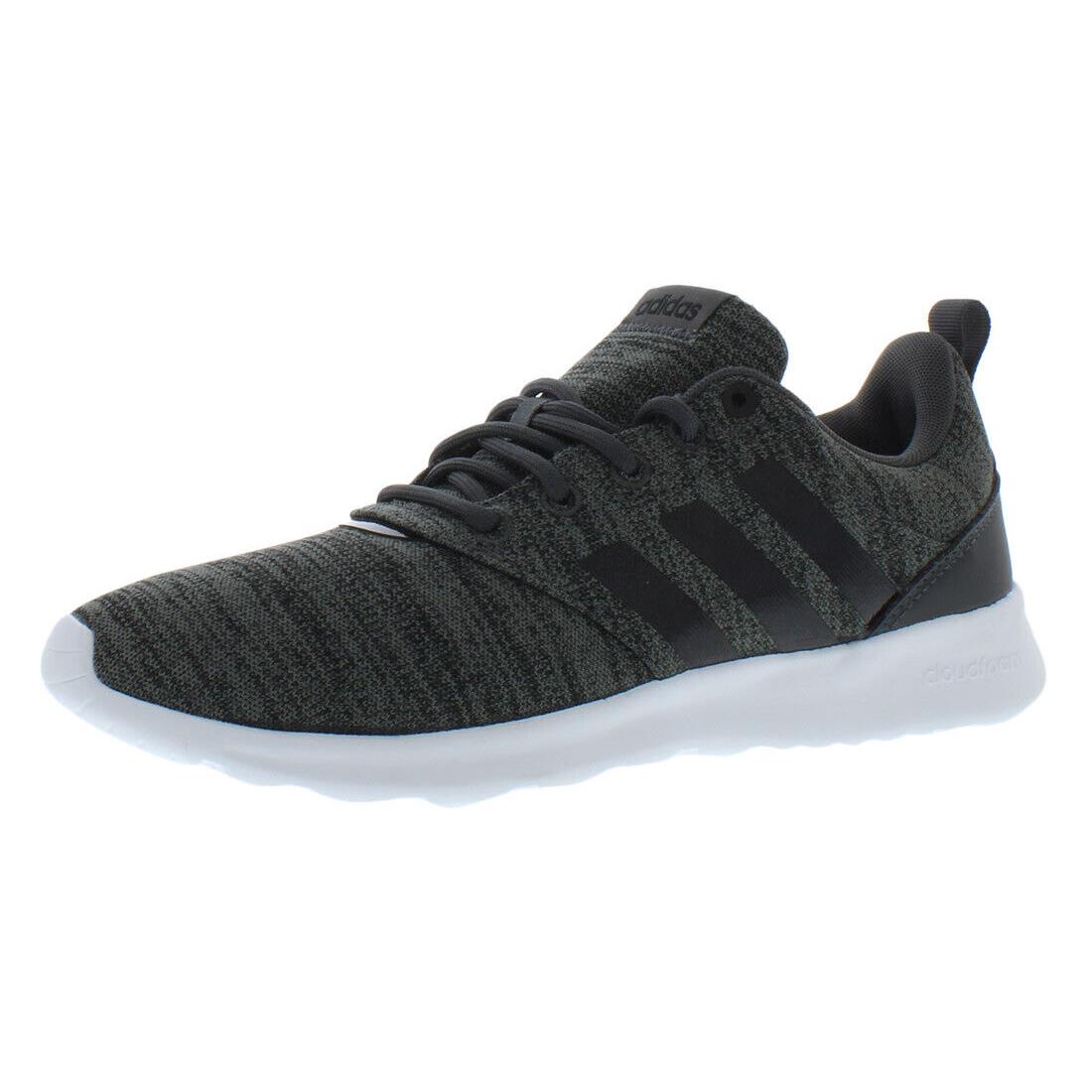 Adidas Qt Racer 2.0 Womens Shoes Size 10 Color: Grey/black/white - Grey/Black/White, Main: Grey