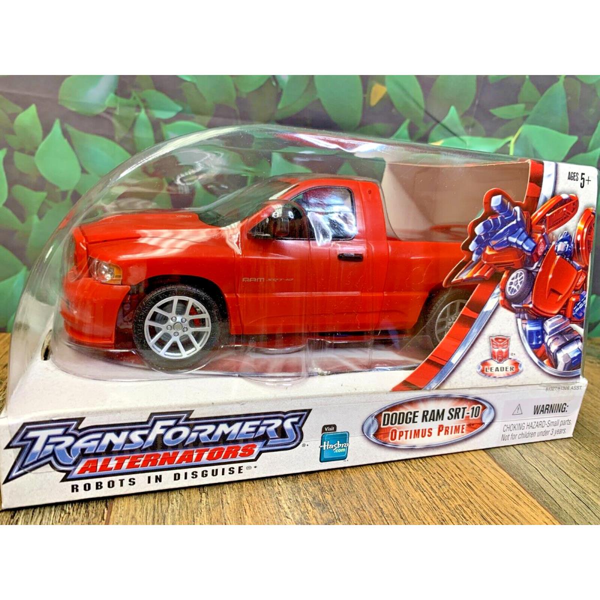 Hasbro Transformers Alternators Dodge Ram SRT-10 Optimus Prime