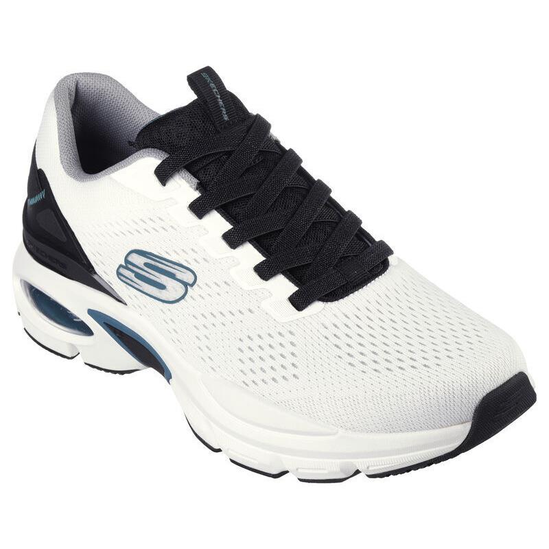 Man Skechers Skech Air Ventura Lace Shoe 232655 Color White/black - White