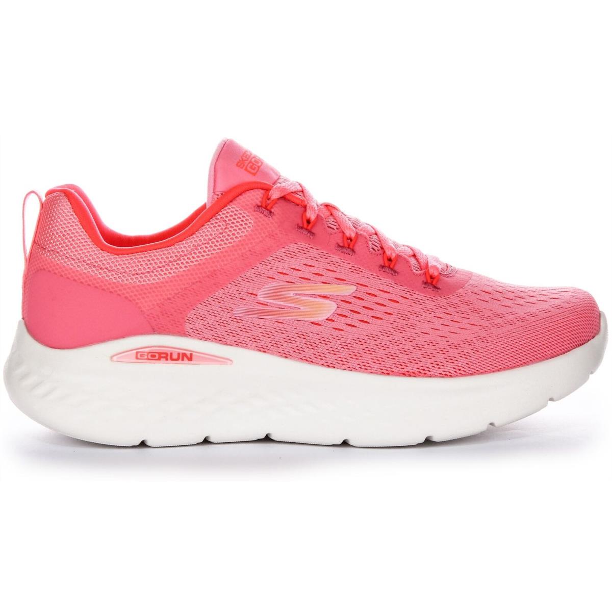 Skechers Go Run Lite Ultra Go Cushion Vegan Mesh Womens Sneakers Pink US 5 - 11 - PINK