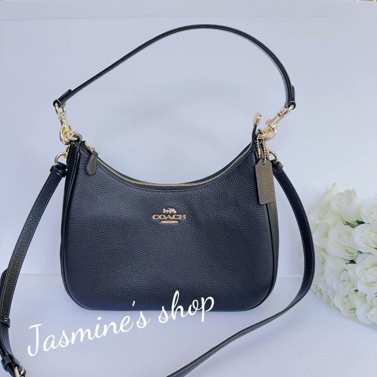 Coach Teri Hobo Bag Black Shoulder Bag CJ517