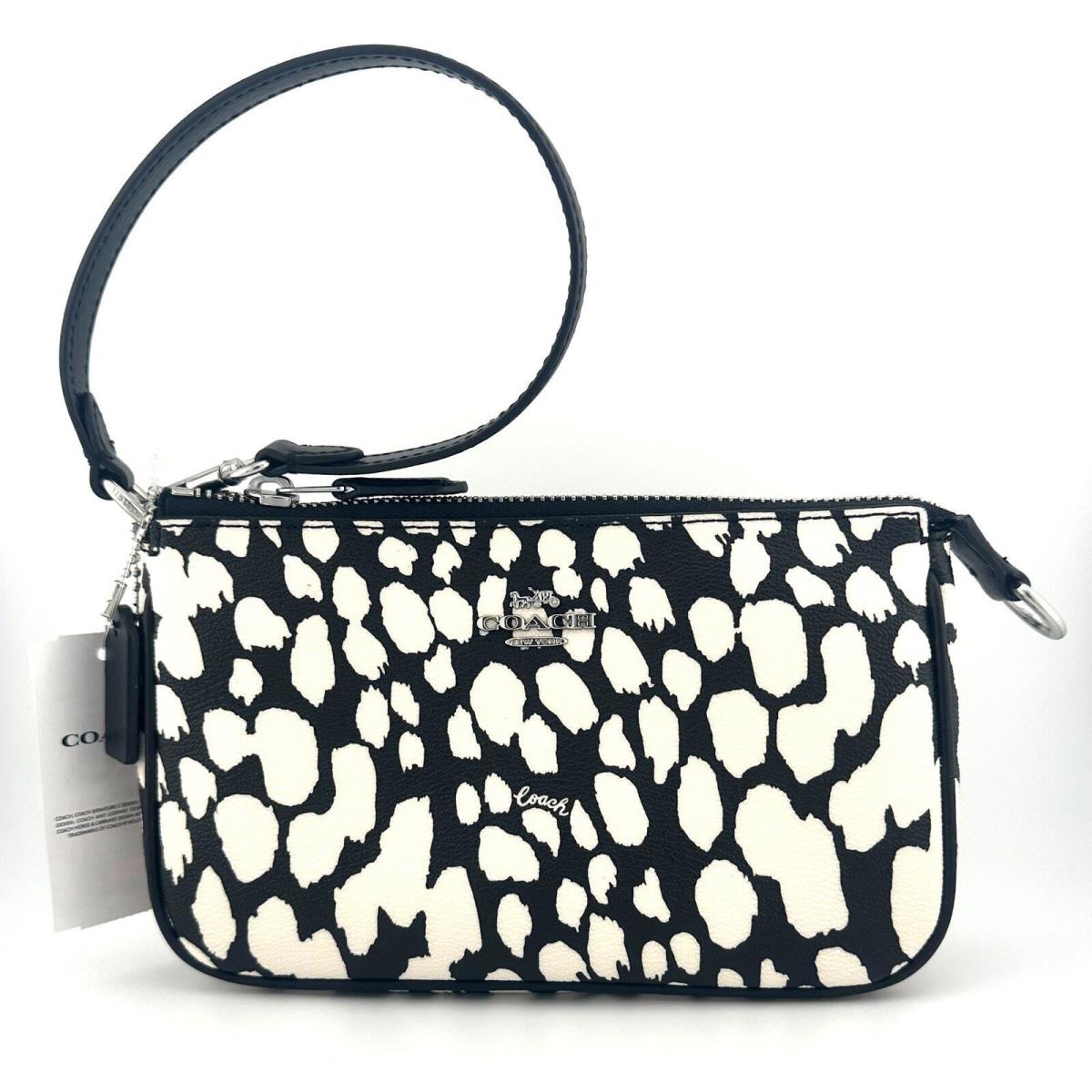 Coach Nolita 19 with Spotted Animal Print Black Chalk Multi CD872