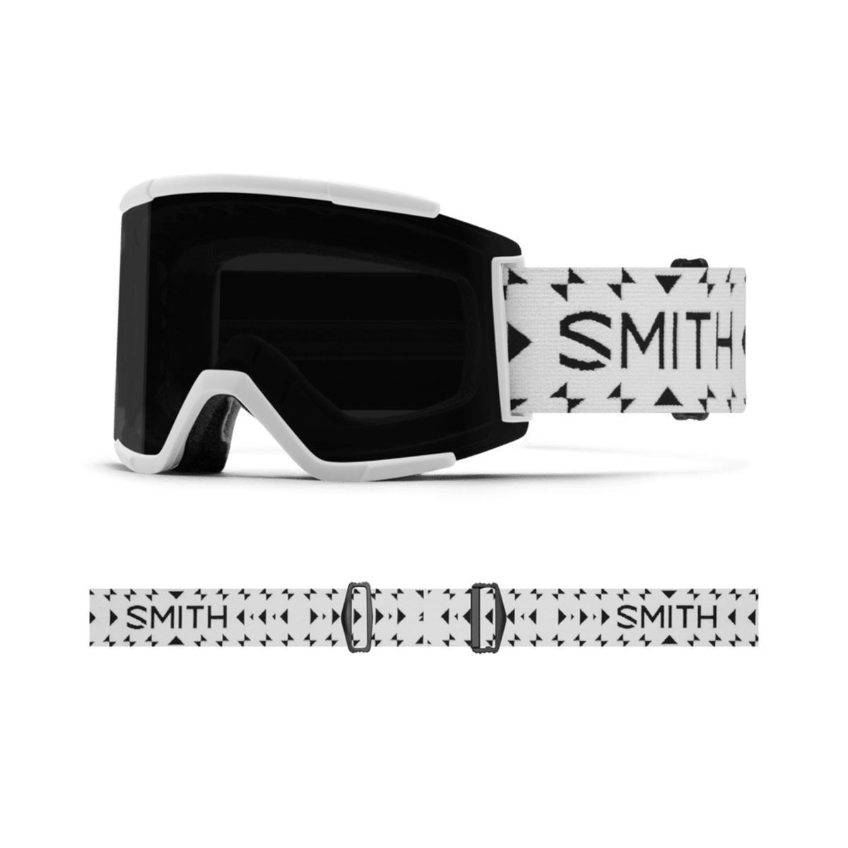 Smith Squad Xl Snow Goggles 2024 Trilogy w/ ChromaPop Sun Black Lens