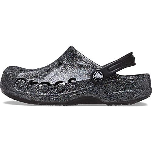Crocs Kids` Baya Hi-glitter Clog