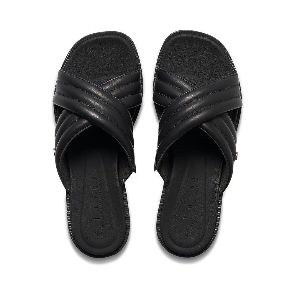 Reef Lofty Lux X Womens Sandals Black - 7 Medium