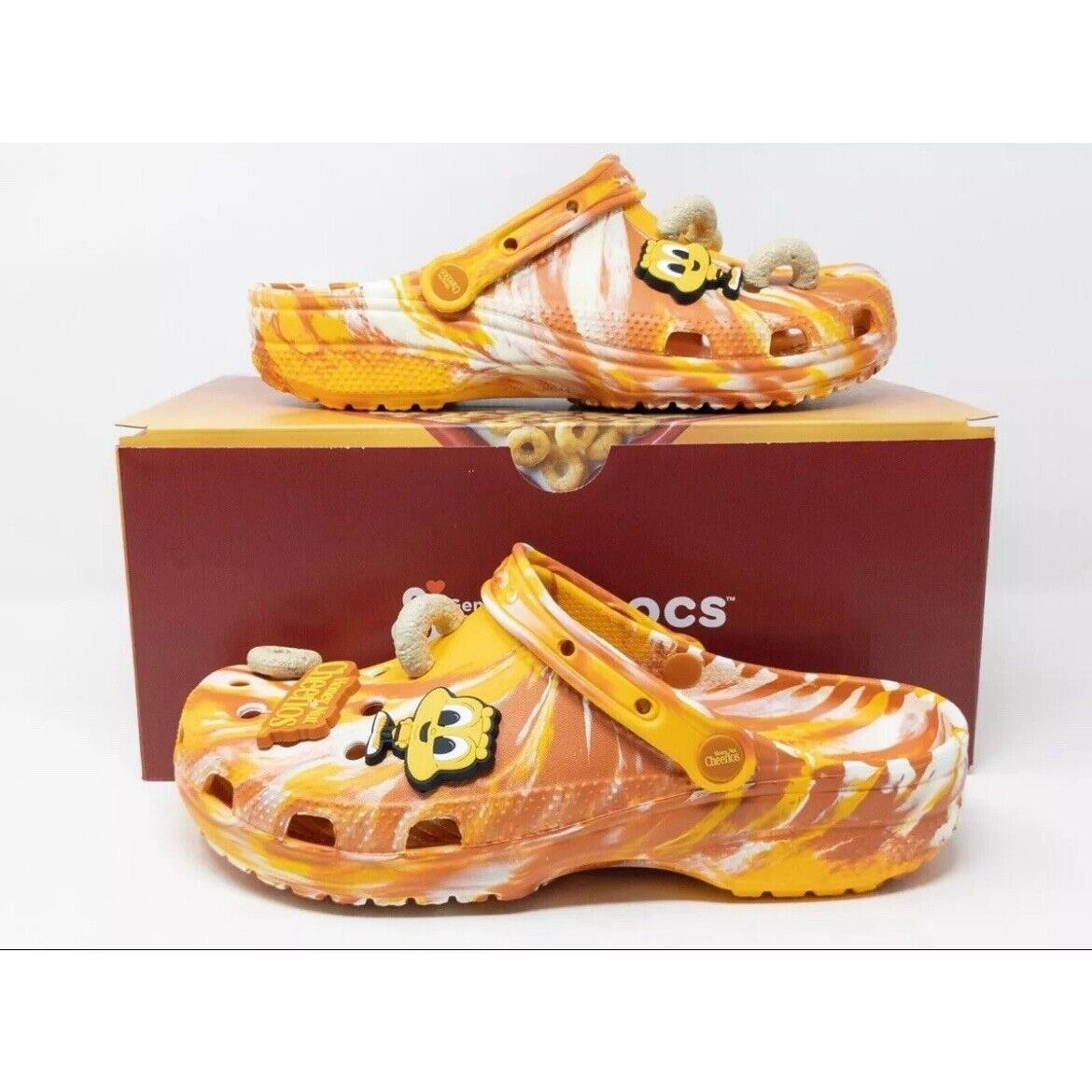 Crocs Honey Nut Cheerios Classic Clog Yellow/brown Mens Size 10 Women s Size 12 - Yellow