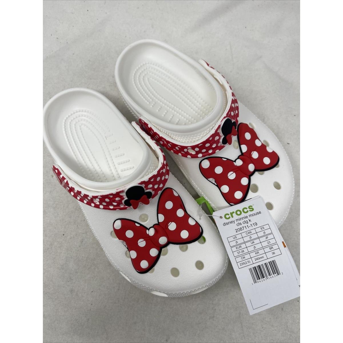 Crocs Minnie Mouse Size 5 Junior Womens 7 gr