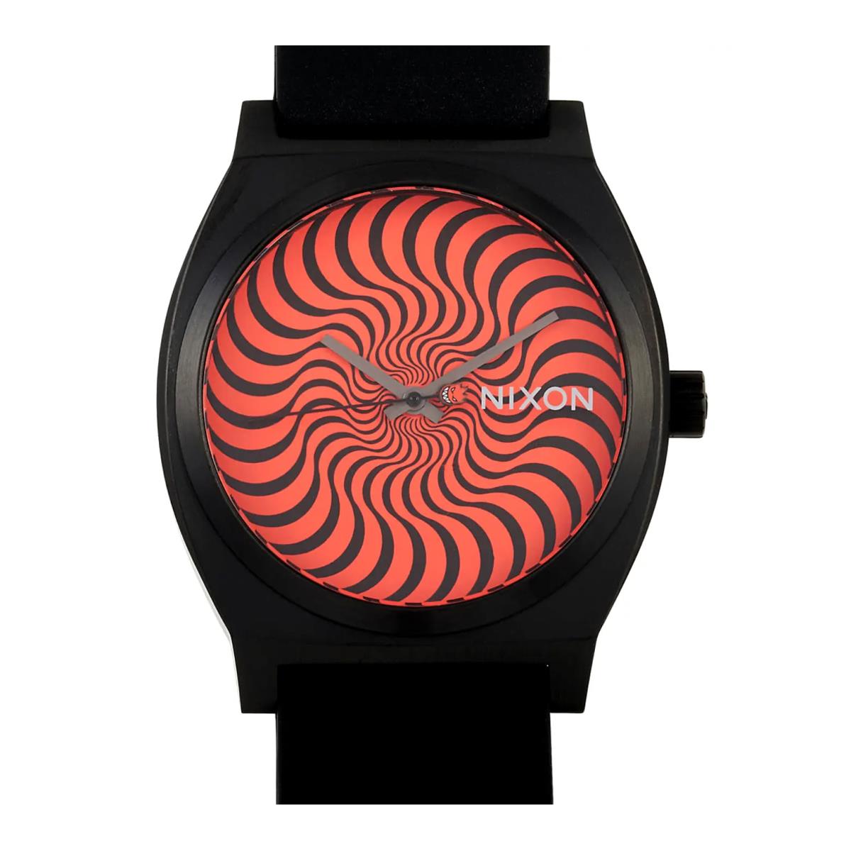 Nixon The Time Teller Watch 3241-Black-Swirl