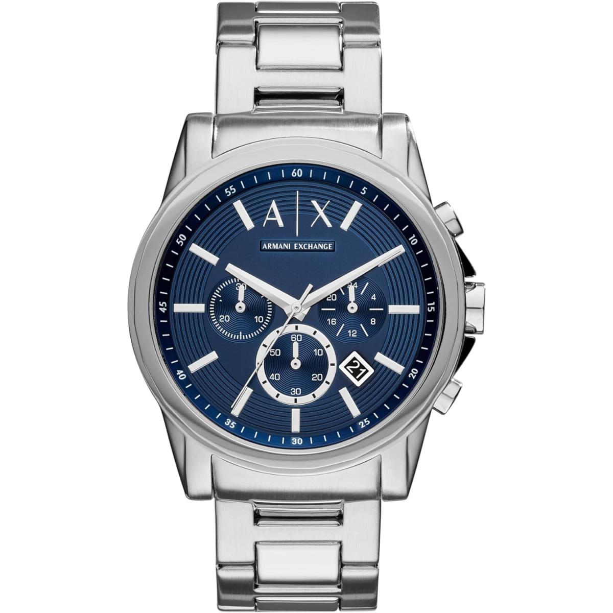 Armani Exchange Men`s Chronograph Watch with Band Options