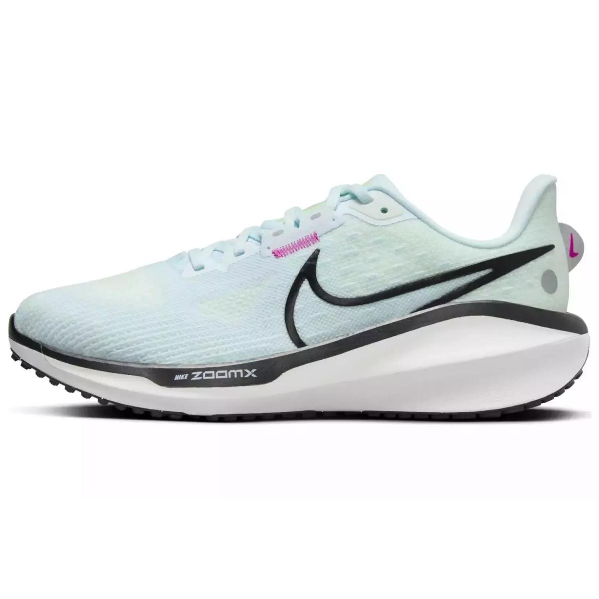 Nike Womens Vomero 17 Running Shoes Size 7 FB8502 402 - GLACIER BLUE /BLACK