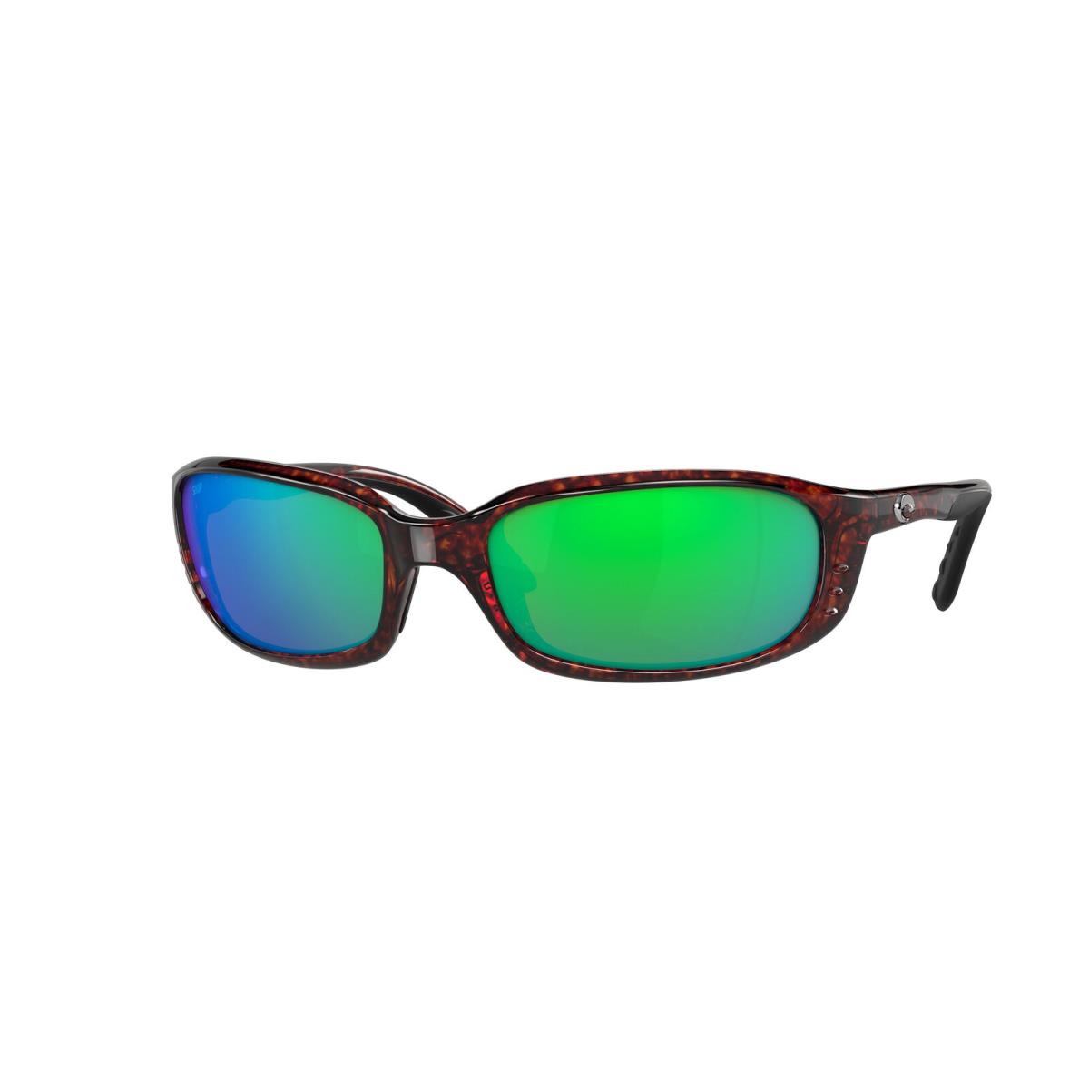 Costa Del Mar 06S 9017 Brine 10 Tortoise Green Mirror 901706 Sunglasses