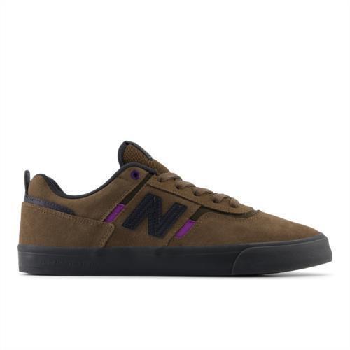 New Balance Numeric Men`s Jamie Foy 306 Brown Purple Shoes - Brown