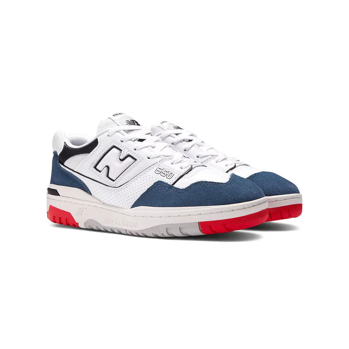 New Balance 550 BB550NCN Sneakers Men`s White Blue Basketball Shoes NR8096