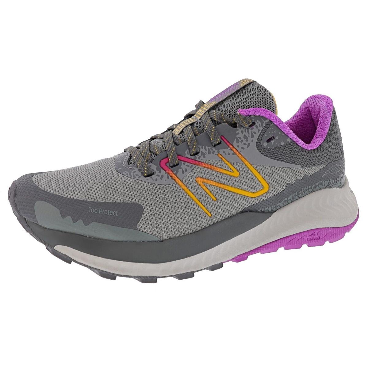 New Balance Women`s Dynasoft Nitrel V5 WTNTRMG5 Trail Running Shoes - GREY / CASTLEROCK / COSMIC ROSE